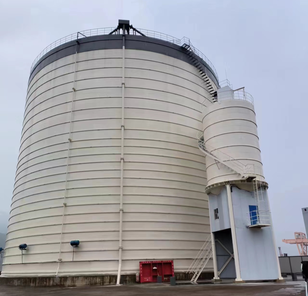 惠民10万吨水泥钢板库